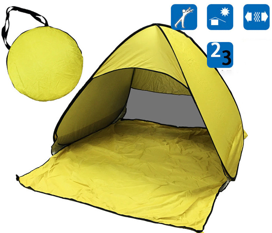 Tent Free To Build Camping Beach Sunscreen Tent Quick Outdoor Camping Tent