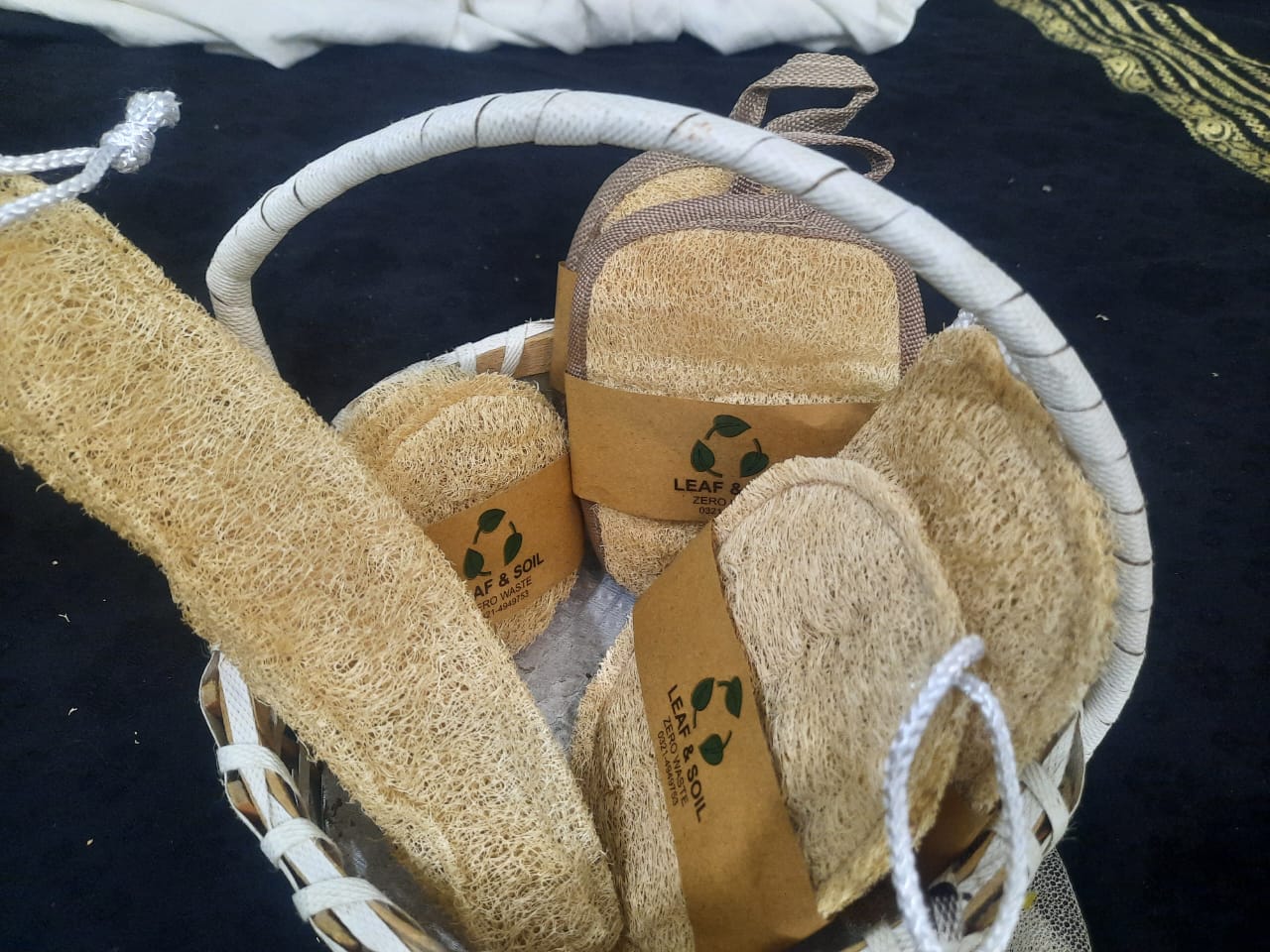 Deal 3: 2 Bathing, 2 Kitchen, 1 face pad set and 1 Long bar loofa Bunch