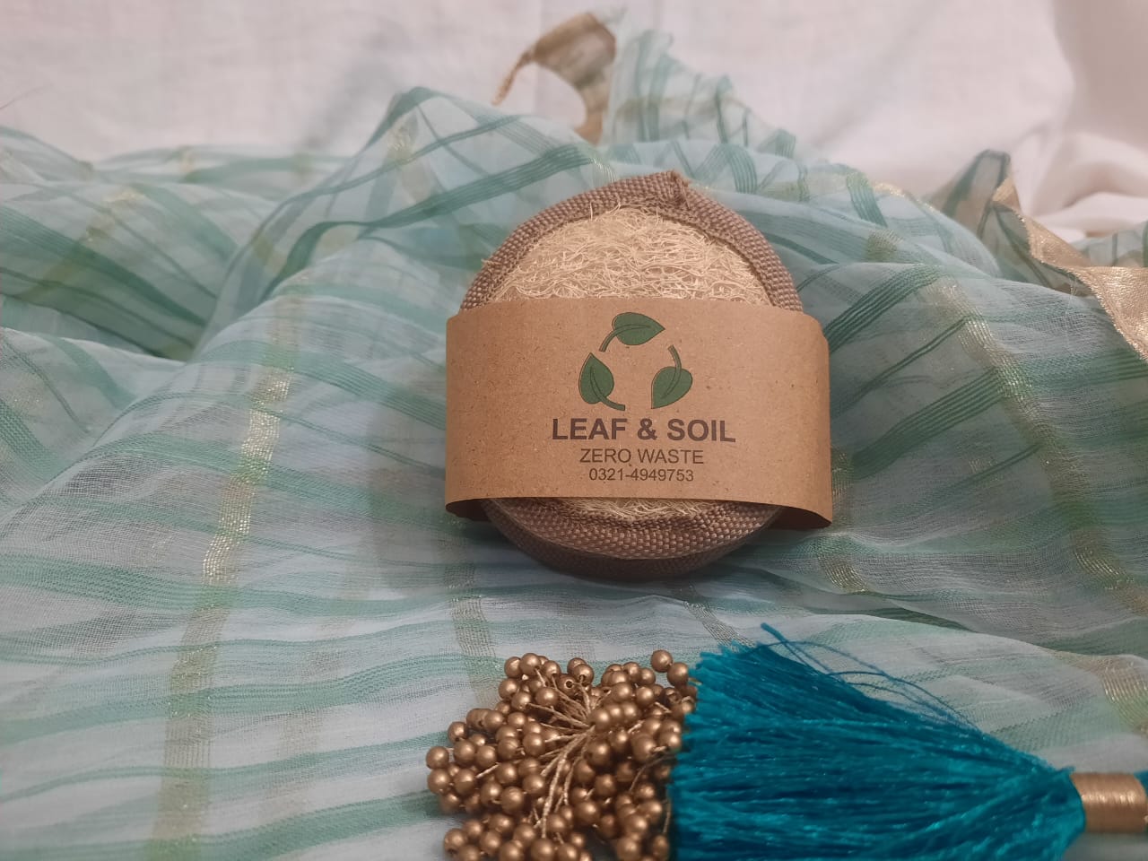 Natural Loofah Pads for Face, Hands & Feet