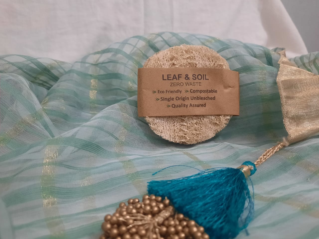 Natural Loofah Pads for Face, Hands & Feet (Raw)